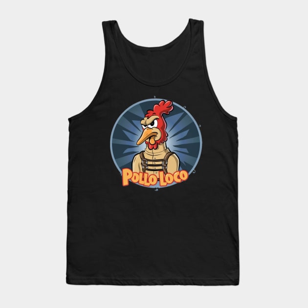 Pollo Loco Tank Top by Jason's Finery